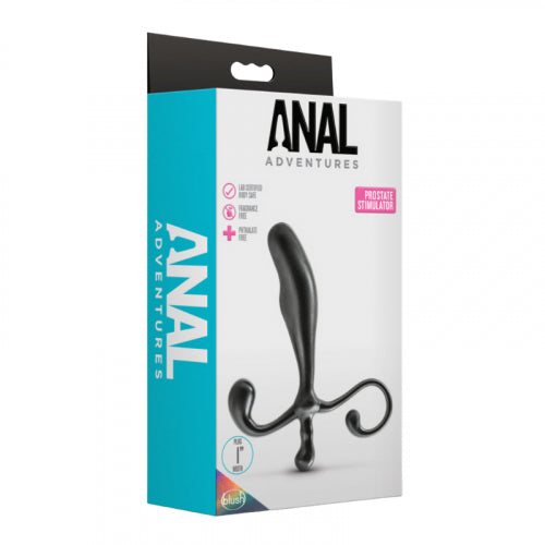 ESTIMULADOR PROSTATICO ANAL ADVENTURES BLUSH NEGRO