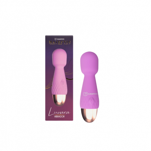 VIBRADOR HITACHI CAMTOYZ LUNARA RECARGABLE LILA