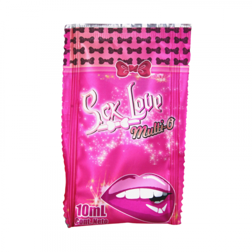 Lubricante Íntimo SCK Love Multiorgasmo Caliente Sachet 10 ml