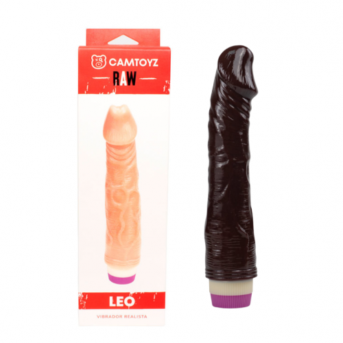 VIBRADOR CAMTOYZ LEO REALISTA PILAS AA X2