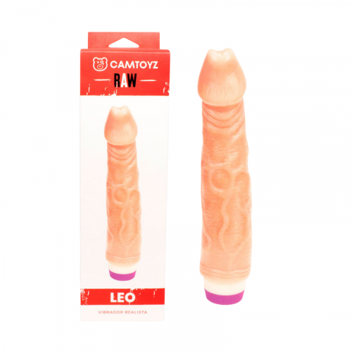 VIBRADOR CAMTOYZ LEO REALISTA PILAS AA X2