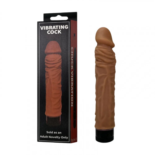 VIBRADOR CHUCK VIBRATING COCK 599 CAFE SIN TESTICULOS