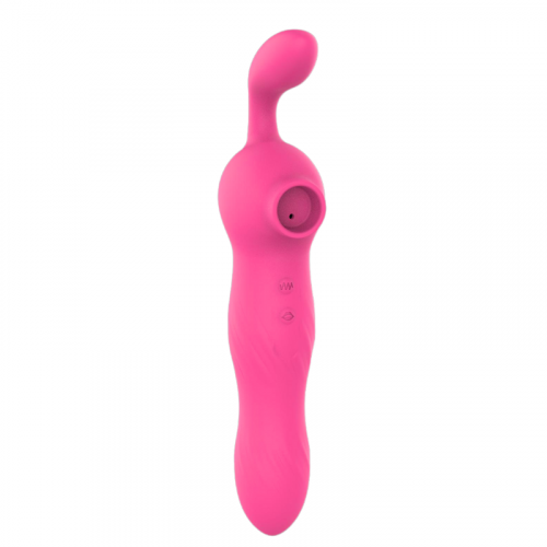 VIBRADOR SAMANTHA VIBRACIONES CON SUCCION Y VIBRACION RECARGABLE