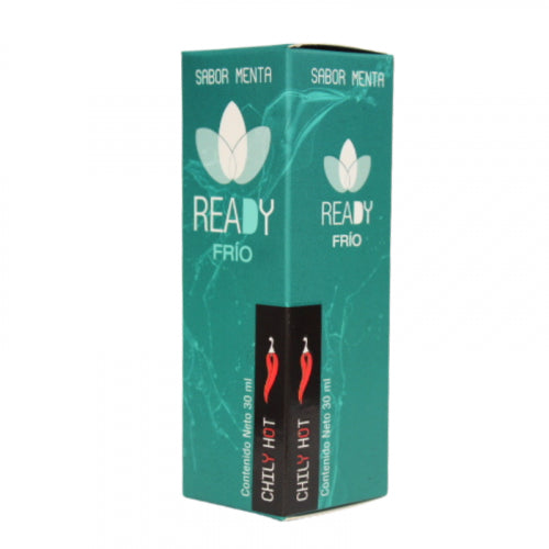 LUBRICANTE INTIMO FRÍO SABOR MENTA READY CHILY HOT 30ML