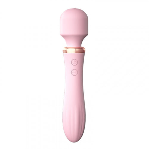 VIBRADOR TIPO HITACHI EROS STICK LUST RECARGABLE TERMICO ROSADO