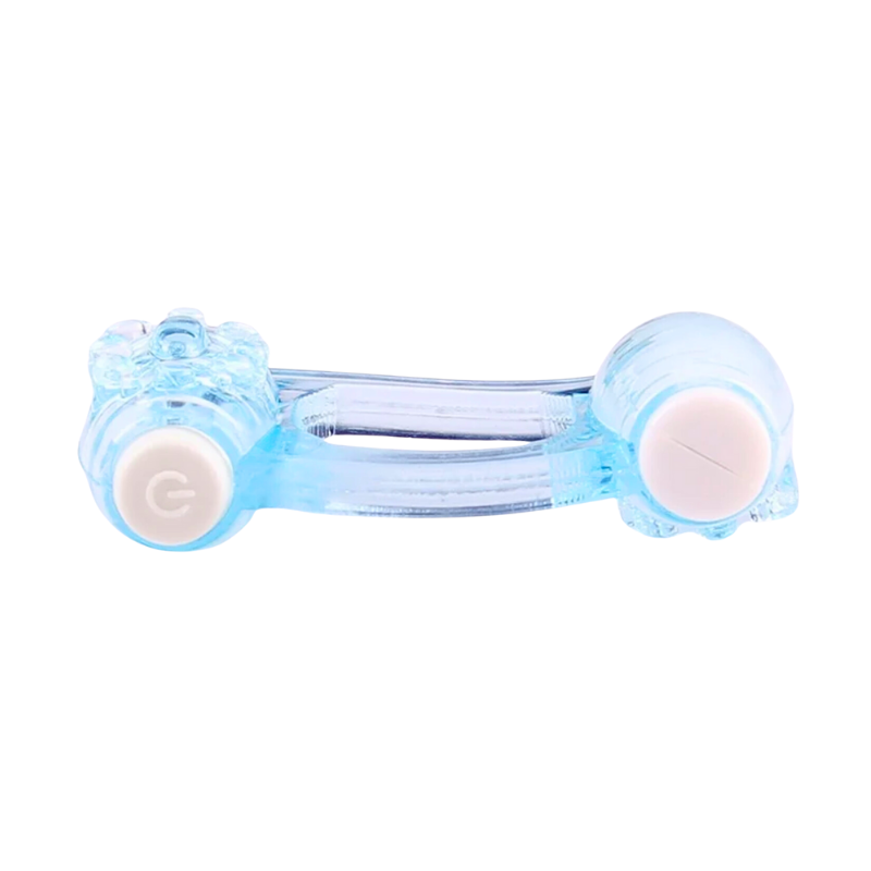 ANILLO VIBRADOR DOBLE BALA AZUL AJUSTABLE