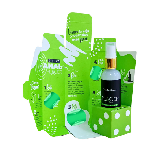 LUBRICANTE ANAL + JUEGO DE MESA