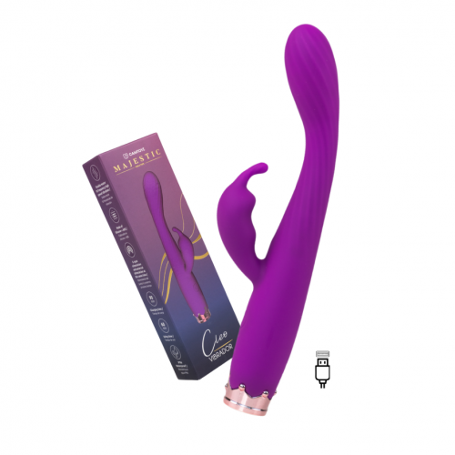 VIBRADOR CAMTOYZ CLEO RECARGABLE MORADO