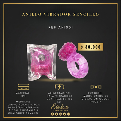 ANILLO VIBRADOR SENCILLO
