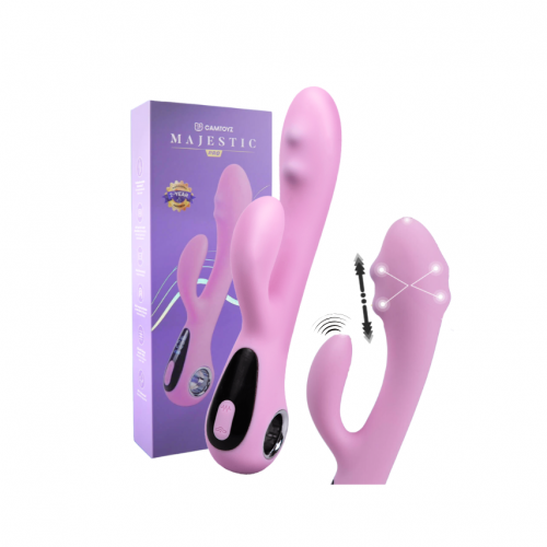 VIBRADOR CAMTOYZ LUCILE CARGA TIPO C ROSADO