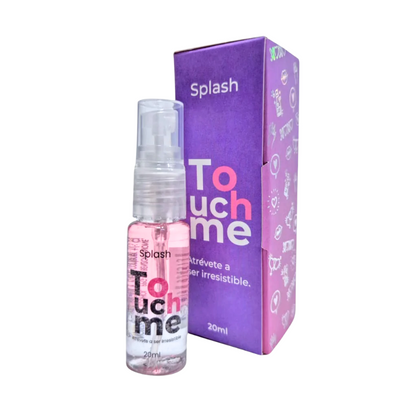 Feromona en splash concentrada para mujer placer y piel 20ml