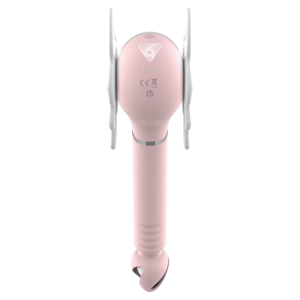VIBRADOR CON EMPUJE SUCCIÓN Y LENGUA SAKURA